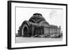 Exterior View of Union Station - Tacoma, WA-Lantern Press-Framed Art Print