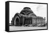 Exterior View of Union Station - Tacoma, WA-Lantern Press-Framed Stretched Canvas