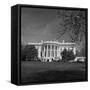 Exterior View of White House-null-Framed Stretched Canvas