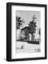 Exterior View of William R. Hearst's Castle with Park-null-Framed Photographic Print