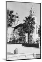 Exterior View of William R. Hearst's Castle with Park-null-Mounted Photographic Print