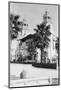 Exterior View of William R. Hearst's Castle with Park-null-Mounted Photographic Print