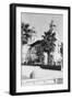 Exterior View of William R. Hearst's Castle with Park-null-Framed Photographic Print