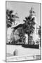 Exterior View of William R. Hearst's Castle with Park-null-Mounted Photographic Print