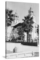 Exterior View of William R. Hearst's Castle with Park-null-Stretched Canvas