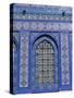 Exterior View of Window and Tilework on Dome of the Rock-Jim Zuckerman-Stretched Canvas