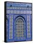 Exterior View of Window and Tilework on Dome of the Rock-Jim Zuckerman-Framed Stretched Canvas