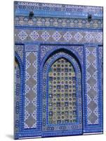 Exterior View of Window and Tilework on Dome of the Rock-Jim Zuckerman-Mounted Photographic Print