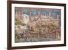 External Frescoes, Moldovita Monastery, 1532, Vatra Moldovitei, Suceava County, Romania-Richard Maschmeyer-Framed Photographic Print