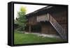 External Staircase in House-Museum of Neofit Rilski, Bansko, Bulgaria-null-Framed Stretched Canvas