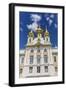 External View of Peterhof, Peter the Great's Palace, St. Petersburg, Russia, Europe-Michael Nolan-Framed Photographic Print