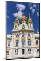 External View of Peterhof, Peter the Great's Palace, St. Petersburg, Russia, Europe-Michael Nolan-Mounted Photographic Print