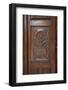 Exteruir Door of Casa de Aliaga, Lima, Peru-Mallorie Ostrowitz-Framed Photographic Print