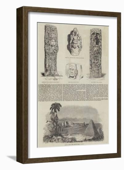 Extinct Cities of Central America-null-Framed Giclee Print