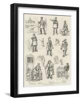 Extinct Types of Old London Life-Horace Petherick-Framed Giclee Print