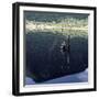 Extinct Volcano at Chew Bet in Southern Ethiopia Has a Dark, Seasonal Lake at Bottom of Crater-Nigel Pavitt-Framed Photographic Print