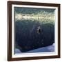 Extinct Volcano at Chew Bet in Southern Ethiopia Has a Dark, Seasonal Lake at Bottom of Crater-Nigel Pavitt-Framed Photographic Print