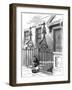 Extinguishers in Berkeley Square, London, 1891-null-Framed Giclee Print