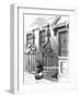 Extinguishers in Berkeley Square, London, 1891-null-Framed Giclee Print