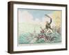 Extirpation of the Plagues of Egypt:- Destruction of Revolutionary Crocodiles, 1798-James Gillray-Framed Giclee Print