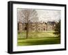 Exton House, Rutland, Home of the Earl of Gainsborough, C1880-AF Lydon-Framed Giclee Print