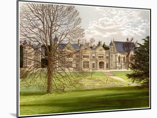 Exton House, Rutland, Home of the Earl of Gainsborough, C1880-AF Lydon-Mounted Giclee Print