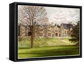 Exton House, Rutland, Home of the Earl of Gainsborough, C1880-AF Lydon-Framed Stretched Canvas