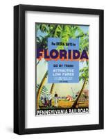 Extra Days in Florida-null-Framed Art Print