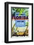 Extra Days in Florida-null-Framed Art Print