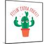 Extra Prickly-Michael Buxton-Mounted Art Print