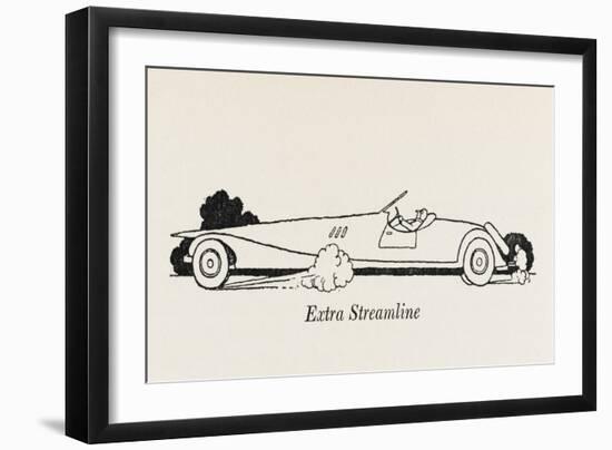 Extra Streamline-William Heath Robinson-Framed Art Print