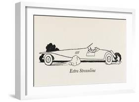 Extra Streamline-William Heath Robinson-Framed Art Print