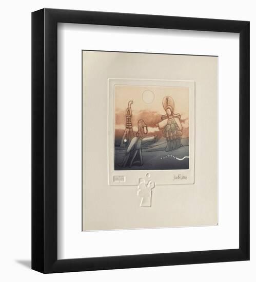 Extra-terrestres III-Antonio Andivero-Framed Limited Edition