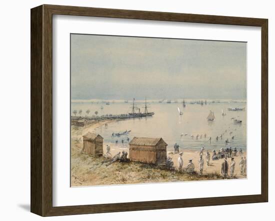 Extract, the Album Souvenir of the Trip of Empress Eugenie for the Inauguration of the Suez Canal-Édouard Riou-Framed Giclee Print