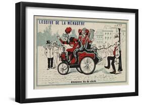 Extracting a Tooth Fin De Siecle Style-null-Framed Giclee Print