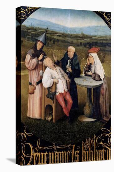 Extraction of the Stone of Madness-Hieronymus Bosch-Stretched Canvas