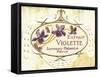 Extrait Violette (2)-null-Framed Stretched Canvas