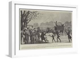 Extraordinary Exploit, a Reminiscence of a Famous Frost-null-Framed Giclee Print