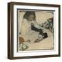 Extraordinary Number of Presents in Her Stocking-null-Framed Art Print