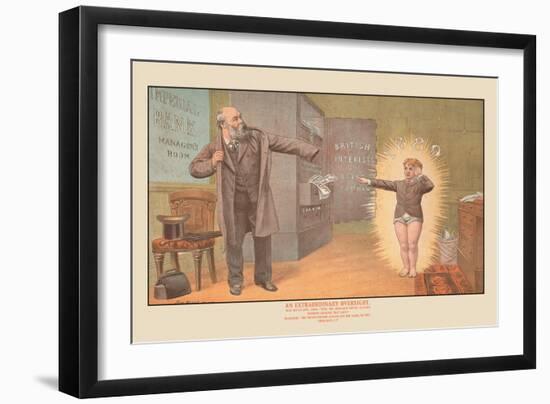 Extraordinary Oversight-Tom Merry-Framed Art Print