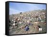 Extras Playing Dead People Hold Numbered Cards Between Takes During Filming of "Spartacus"-J^ R^ Eyerman-Framed Stretched Canvas