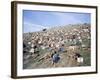 Extras Playing Dead People Hold Numbered Cards Between Takes During Filming of "Spartacus"-J^ R^ Eyerman-Framed Photographic Print