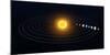 Extrasolar Planetary System. Planets in Orbit around an Alien Sun.-Nazarii Neshcherenskyi-Mounted Photographic Print