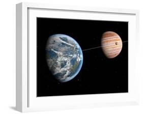 Extrasolar System-Medardus-Framed Art Print