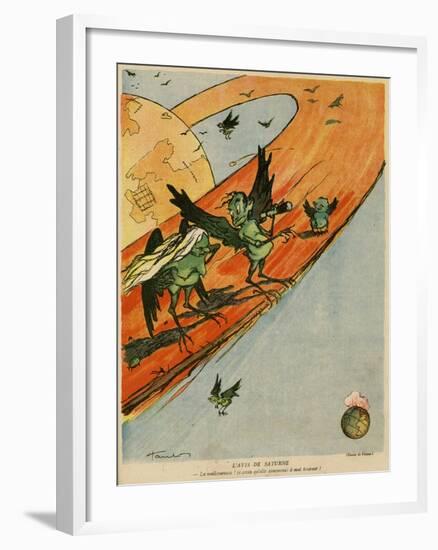 Extraterrestrials 1918-null-Framed Art Print