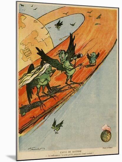 Extraterrestrials 1918-null-Mounted Art Print