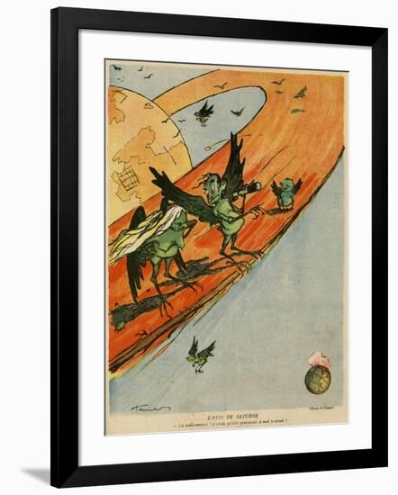 Extraterrestrials 1918-null-Framed Art Print