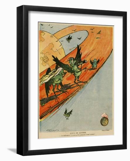 Extraterrestrials 1918-null-Framed Art Print