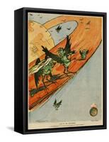 Extraterrestrials 1918-null-Framed Stretched Canvas