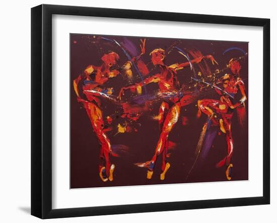 Extravaganza, 2009,-Penny Warden-Framed Giclee Print